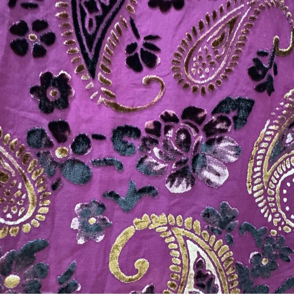 NWT Piper & Scoot The Albie Burnout Velvet Dress in Purple Women's XXL Purple - Picture 15 of 16